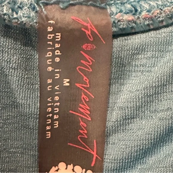 (Sold) Free People Movement Take Five Shorts Turquoise Women’s Size Medium - Picture 7 of 9